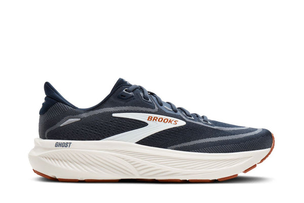BROOKS GHOST 18 Mens (D) NVY BLAZER/RED EARTH/BL