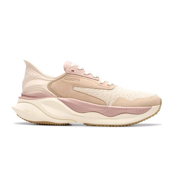 CLARKS Pace Womens (B) Sand Combi