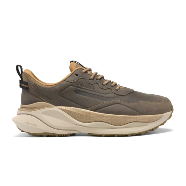 CLARKS Pace Trail WP Mens (D) Dark Sand