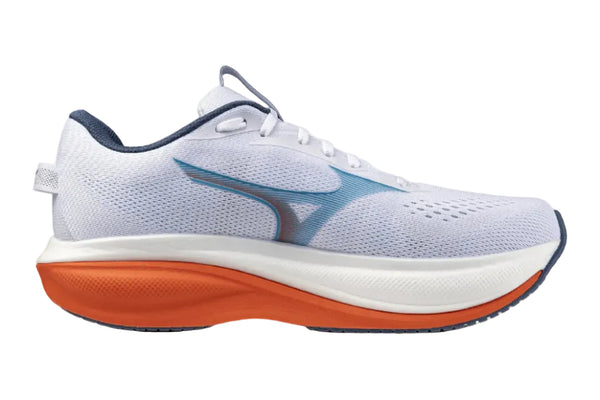MIZUNO Wave Rider 30 (m) White/Blue Jewel/Orange