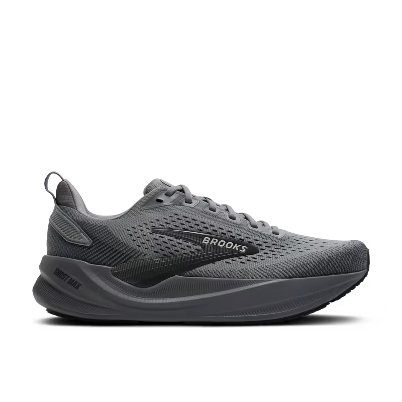 BROOKS GHOST MAX 4 Mens (D) GREY/GREY/EBONY