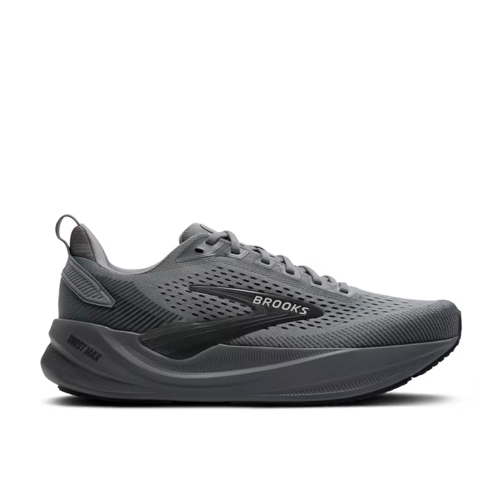 BROOKS GHOST MAX 4 Mens (D) GREY/GREY/EBONY