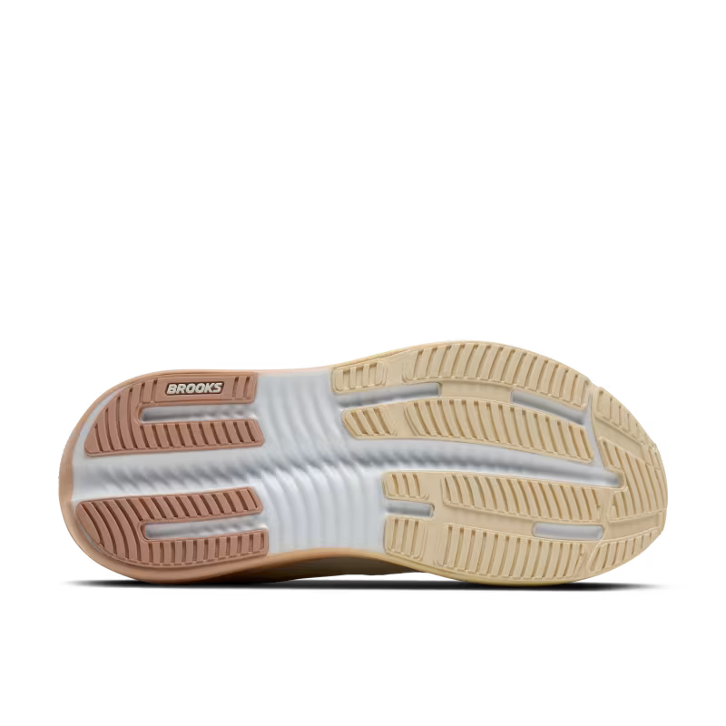 BROOKS GHOST MAX 4 1 (B) WHITE/ROSE/RUTABAGA