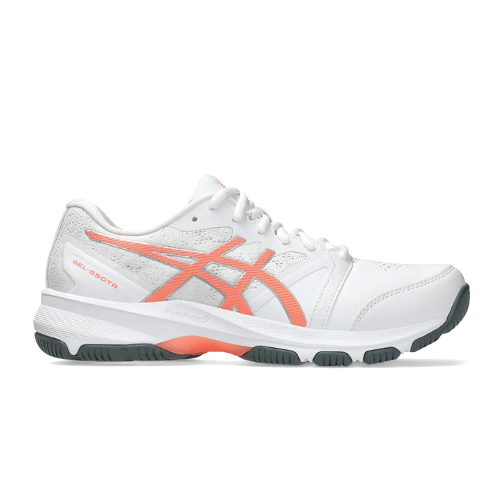 ASICS GEL-550TR WOMEN (D) WHITE/SUN CORAL