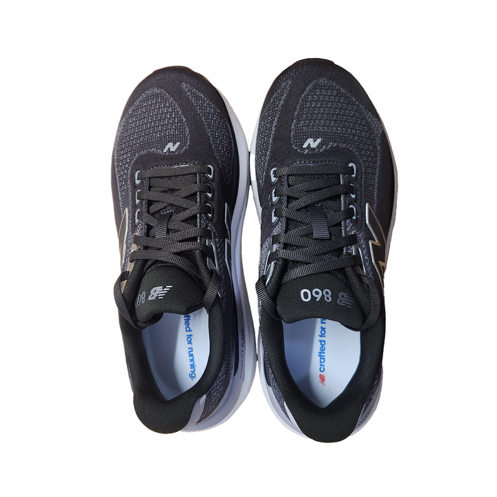NEW BALANCE 860 v15 Womens (D) Black/ Cement/ White