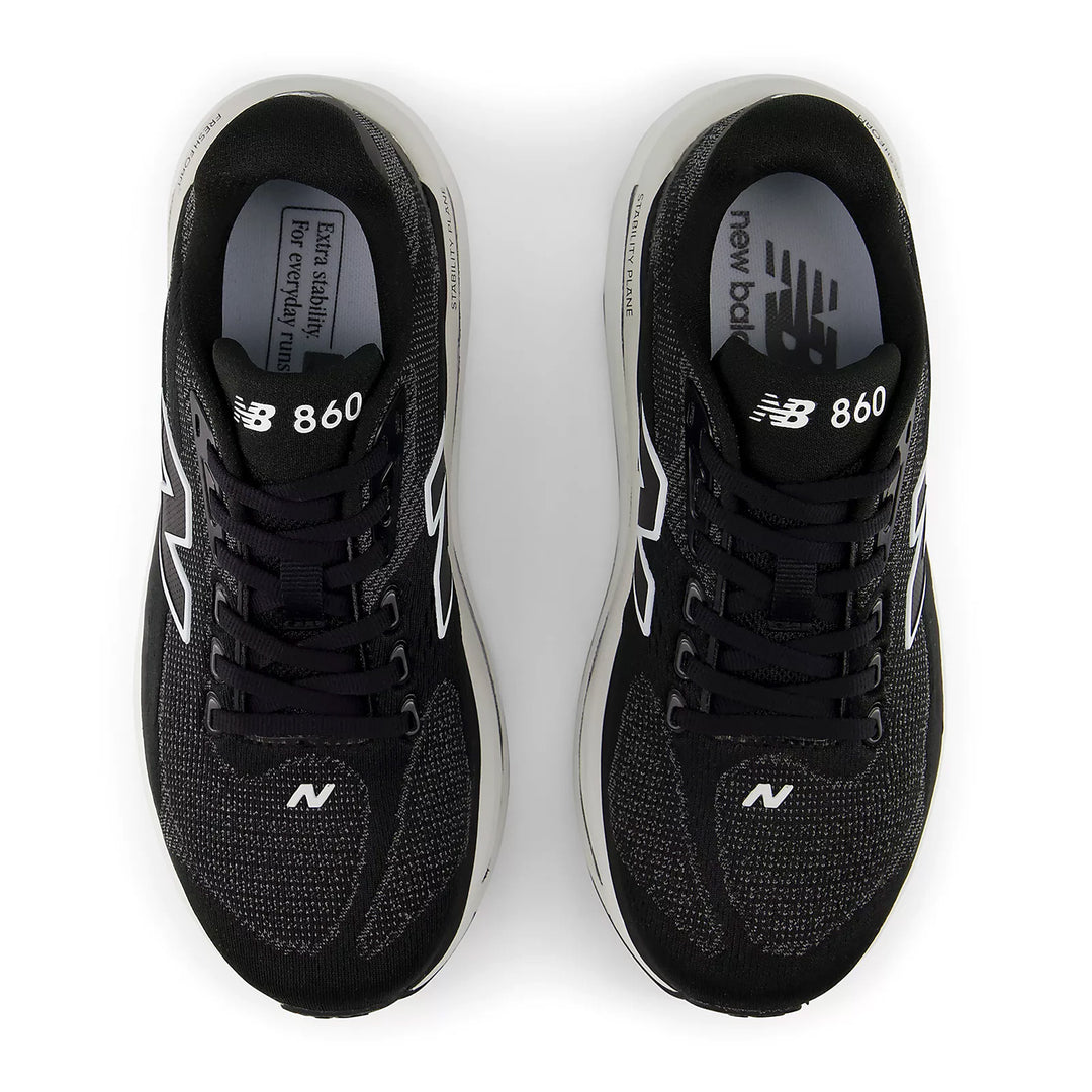 NEW BALANCE 860 v15 Womens (2E) Black/White