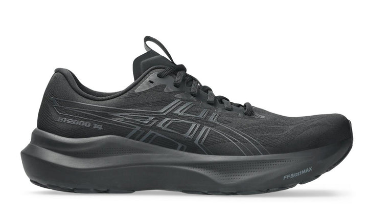 ASICS GT-2000 14 WOMEN (D) BLACK/GRAPHITE GREY