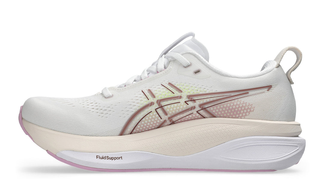 ASICS GEL-KAYANO 33 WOMEN (D) WHITE/HAZY LILAC