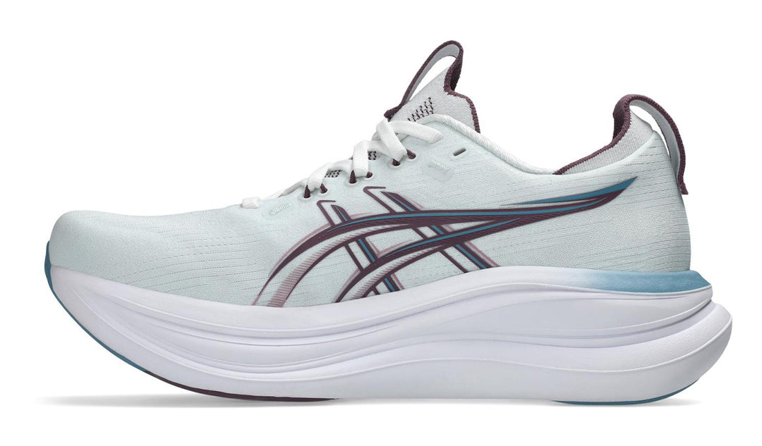 ASICS W GEL-NIMBUS 28 WOMEN (D) ARCTIC BLUE/VELVET PURPLE