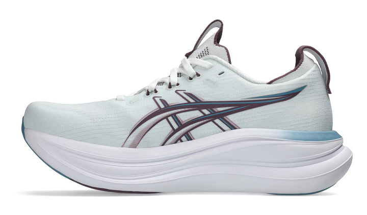ASICS W GEL-NIMBUS 28 WOMEN (D) ARCTIC BLUE/VELVET PURPLE