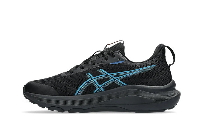 ASICS Kids GT-1000 14 GS BLACK/YAMABUKI (Laces)
