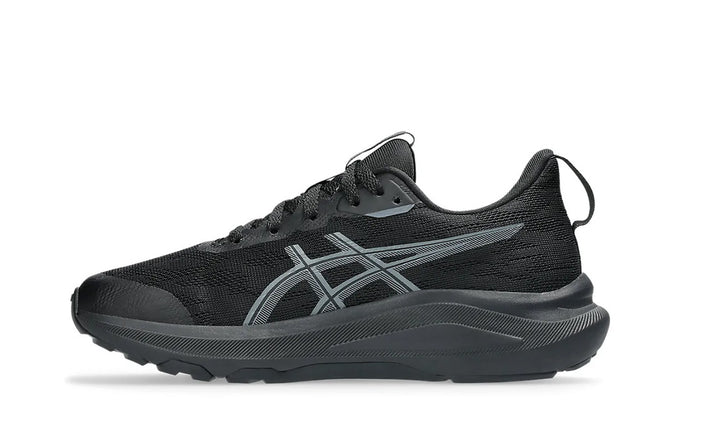 ASICS Kids GT-1000 14 GS BLACK/CARRIER GREY (Laces)
