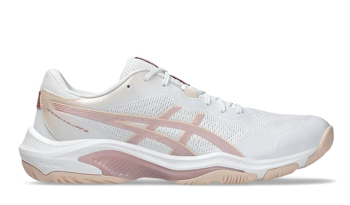ASICS W NETBURNER SHIELD 2 (B) WHITE/MORGANITE