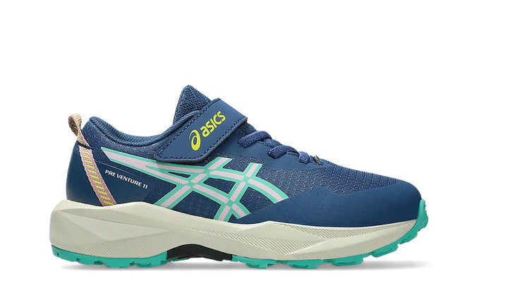 ASICS Kids GEL-VENTURE 11 PS TWILIGHT BLUE/AURORA GREEN