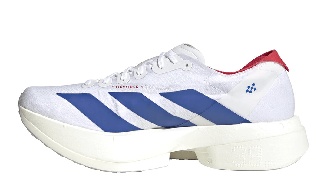 ADIDAS Adizero Adios Pro 4 Mens (D) Cloud White/Royal Blue