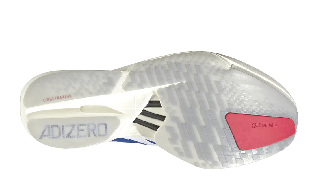 ADIDAS Adizero Adios Pro 4 Mens (D) Cloud White/Royal Blue