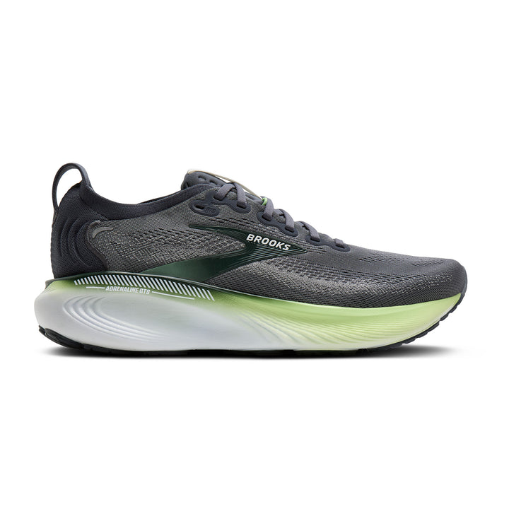 BROOKS ADRENALINE GTS 25 Mens (2E) Grey/ Paradise Green