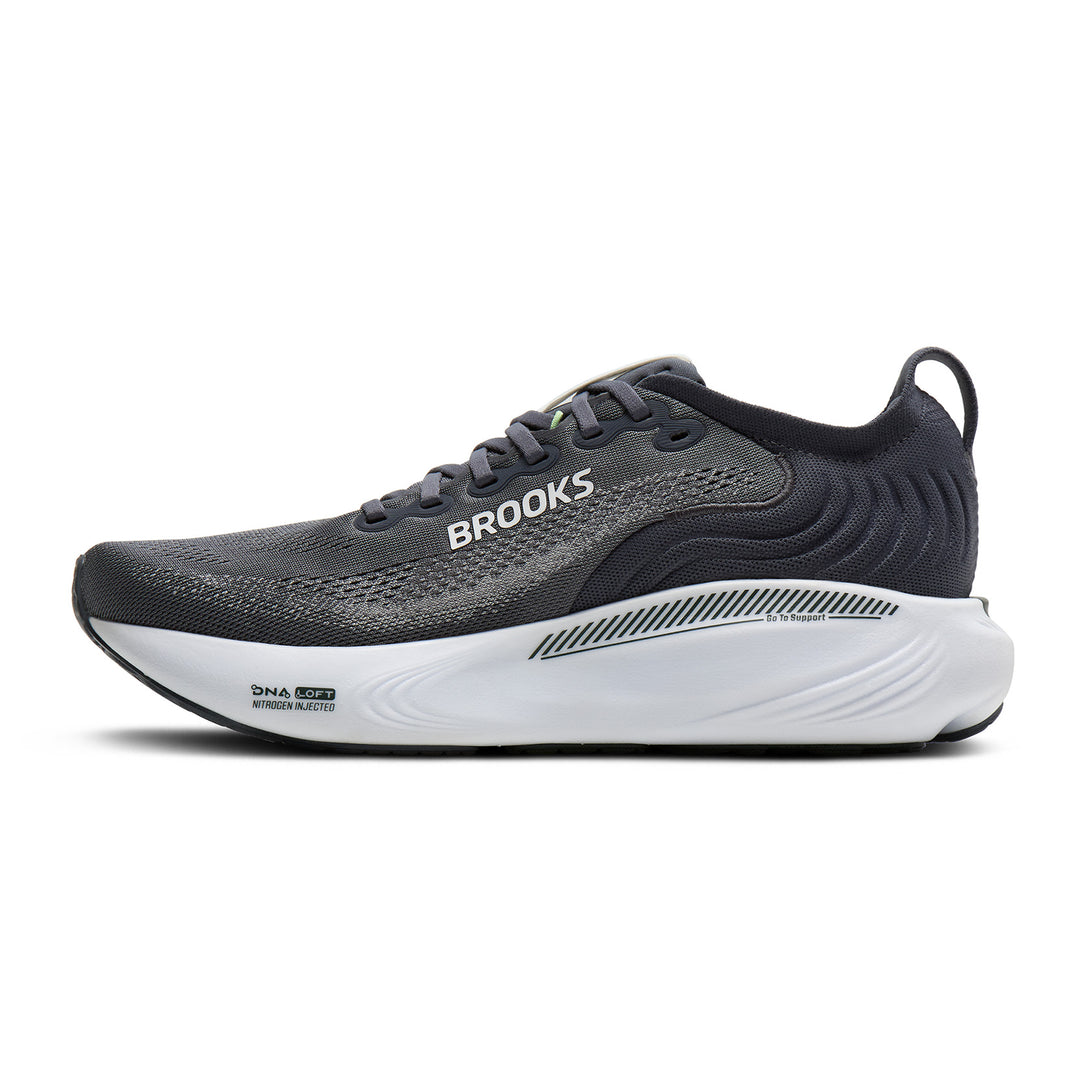 BROOKS ADRENALINE GTS 25 Mens (2E) Grey/ Paradise Green