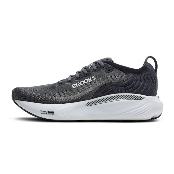 BROOKS ADRENALINE GTS 25 Mens (2E) Grey/ Paradise Green