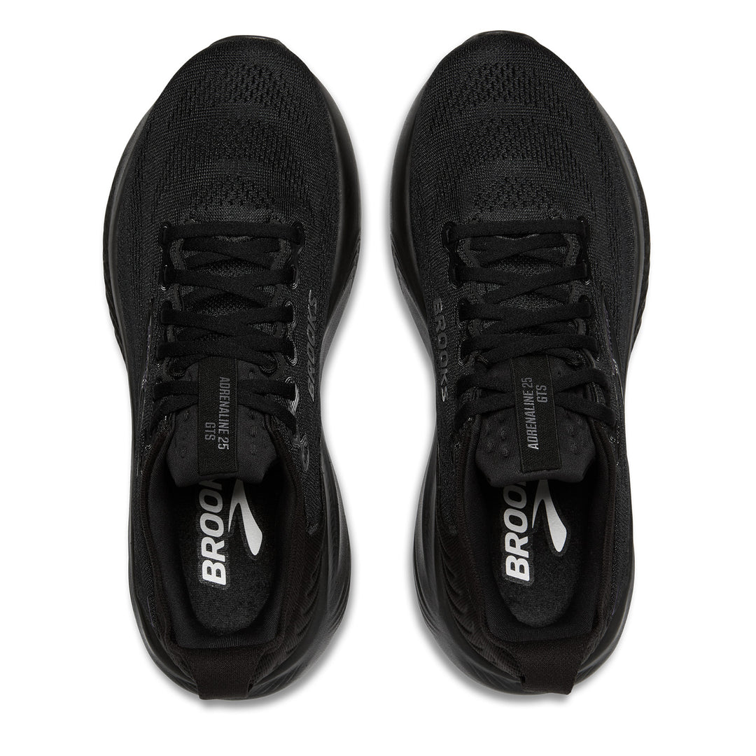 BROOKS ADRENALINE GTS 25 Womens (2E) Black/Black