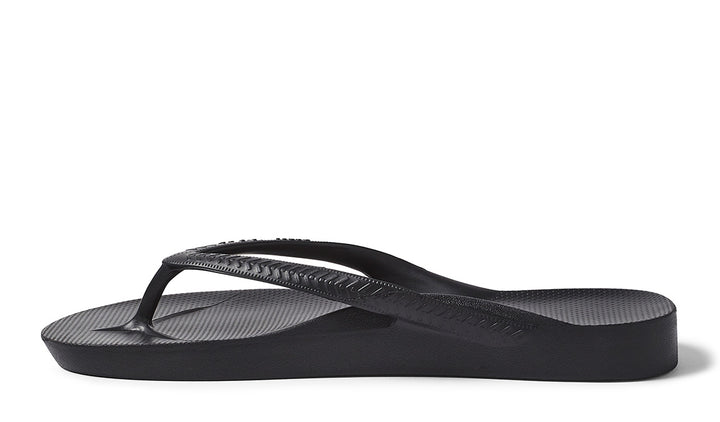 Archies Arch Support Jandals - Black