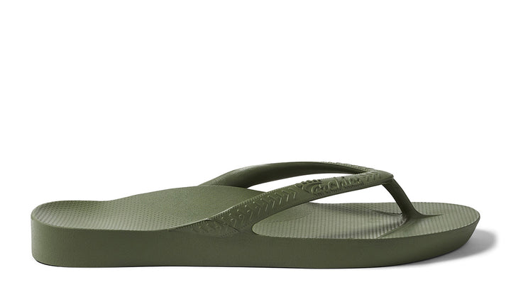 Archies Arch Support Jandals - Khaki