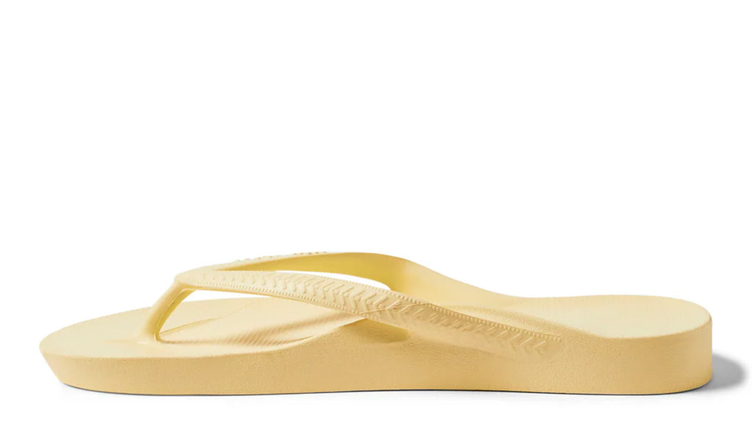 Arch Support Jandals Lemon