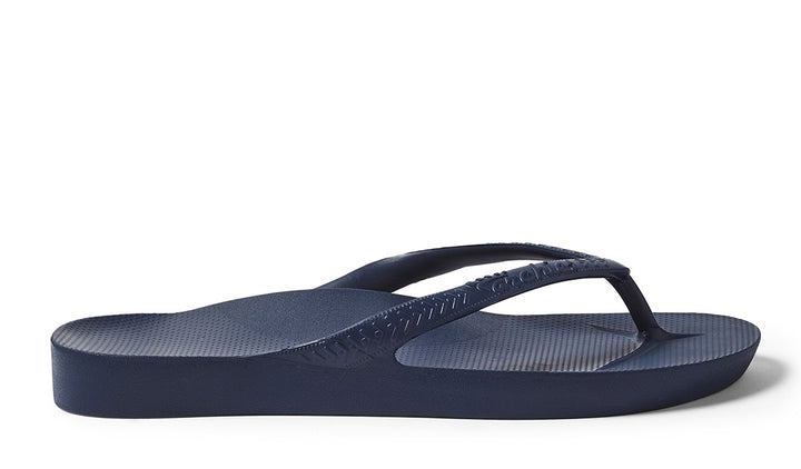 Archies Arch Support Jandals - Navy