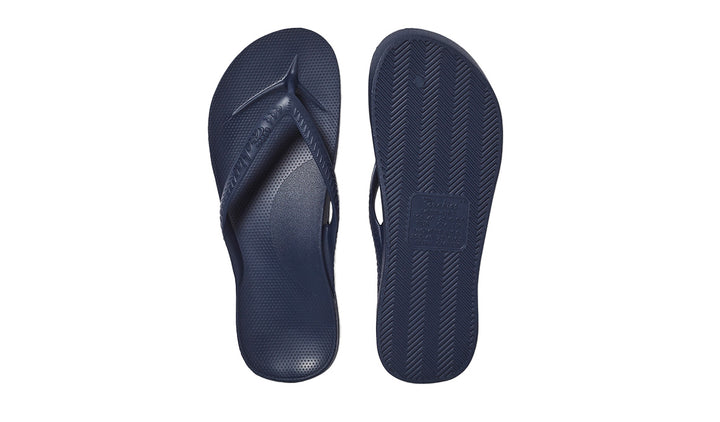Archies Arch Support Jandals - Navy