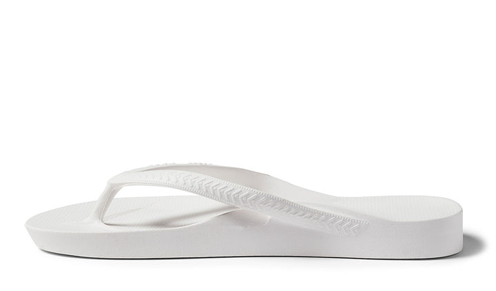 Archies Arch Support Jandals - White