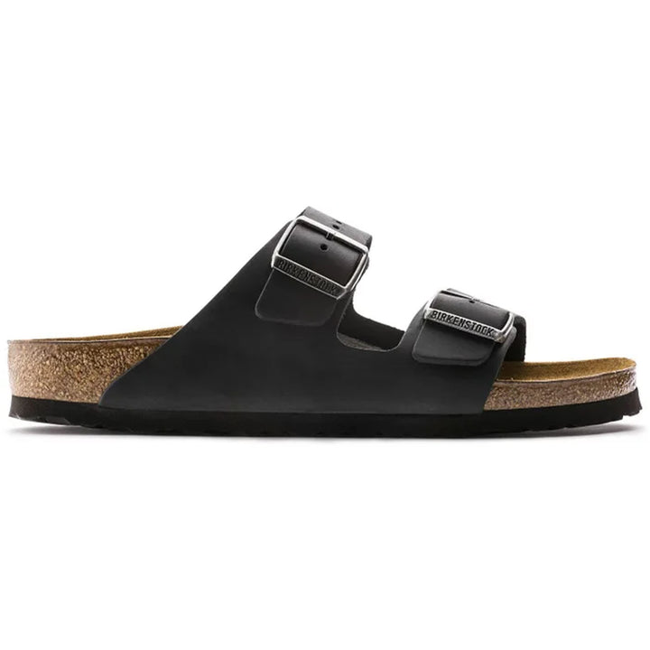 Birkenstock ARIZONA Oiled Leather Black - Regular