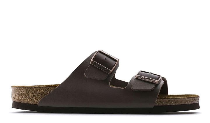 Birkenstock Arizona - Birko Flor - Dark Brown - Regular