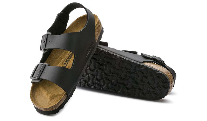 Birkenstock MILANO Birko Flor Black Regular