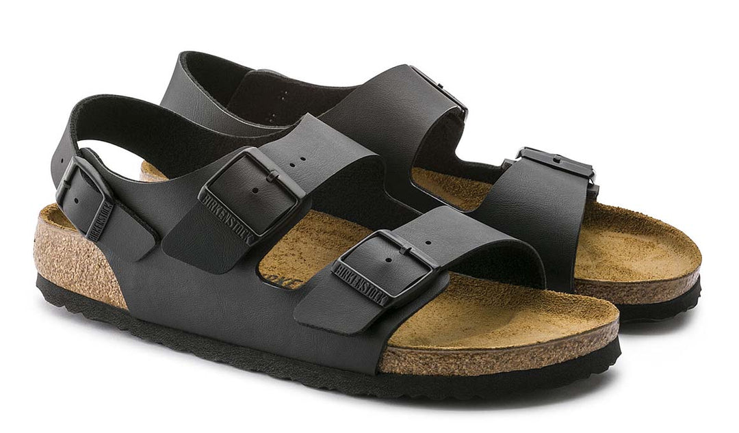 Birkenstock MILANO Birko Flor Black Regular