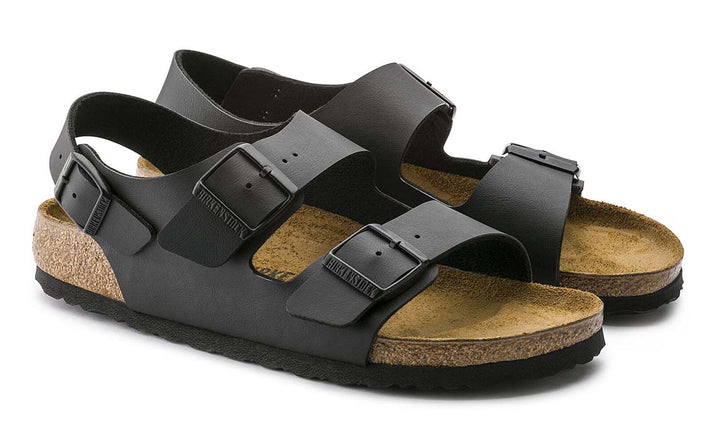 Birkenstock MILANO Birko Flor Black Regular