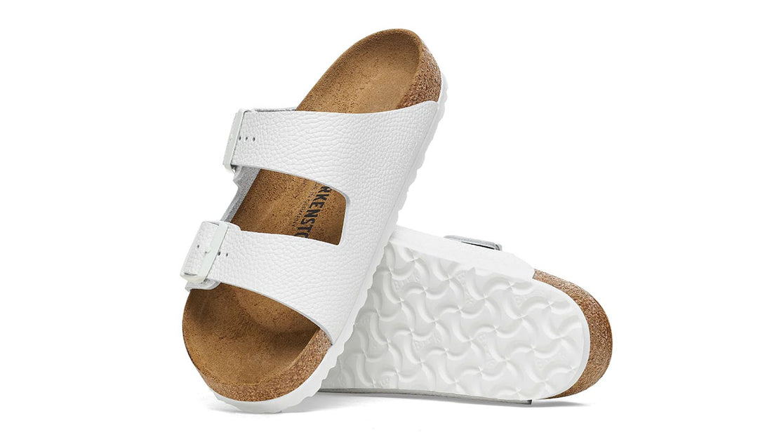 Arizona Smooth Leather - White - Regular