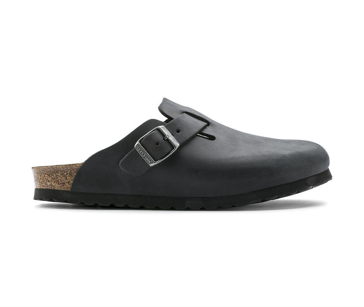 Boston Oiled Leather Black - Regular