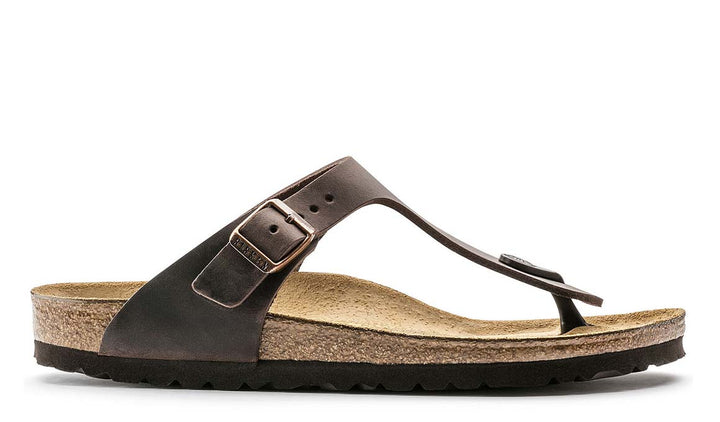 BIRKENSTOCK Gizeh Oiled Leather Regular Habana