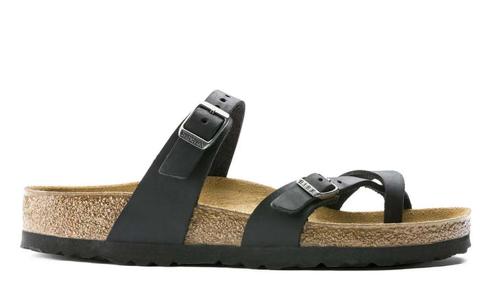 Birkenstock MAYARI Oiled Leather Black Regular