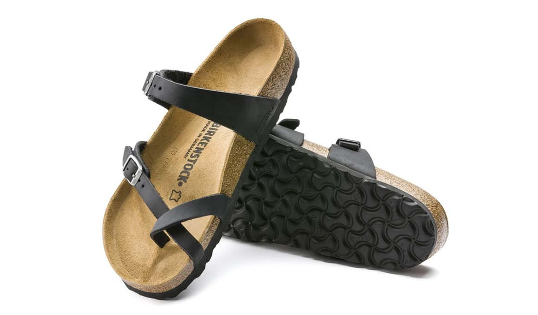Birkenstock MAYARI Oiled Leather Black Regular