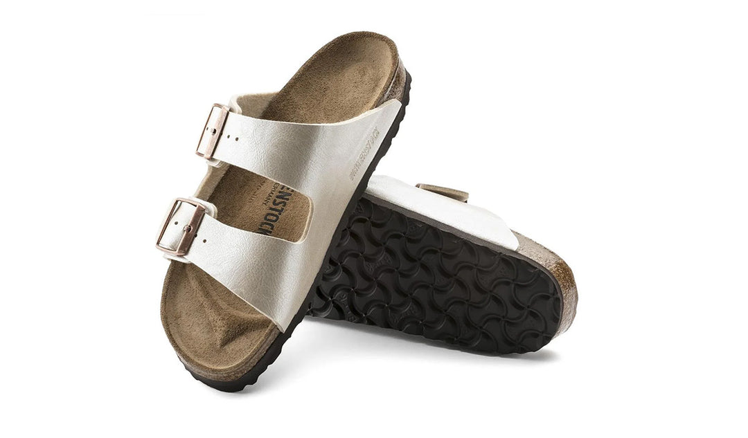 Birk Unisex ARIZONA Birko Flor Graceful Pearl Regular Width