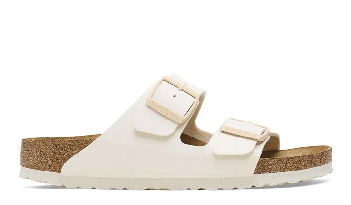 Birkenstock Arizona Birko-Flor Eggshell (Regular width)
