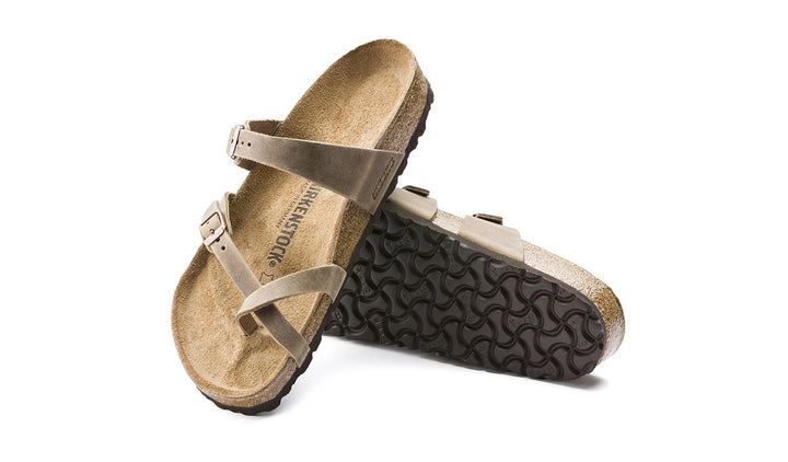 Birk Mayari Oiled Leather Tobacco Brown Regular