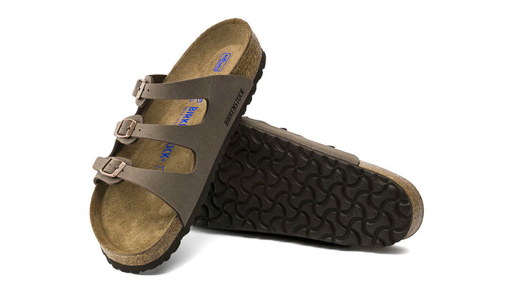 Birk FLORIDA Soft FootBed Birkibuc (Regular) Mocha