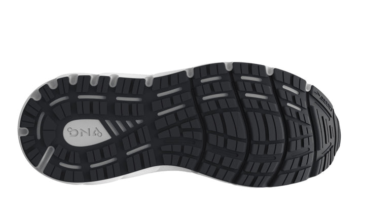 BROOKS ADDICTION GTS Mens (2E) Grey/Ebony/Chilli Oil