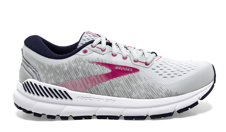 BROOKS ADDICTION GTS Womens (D) Oyster/Peacoat/Lilac