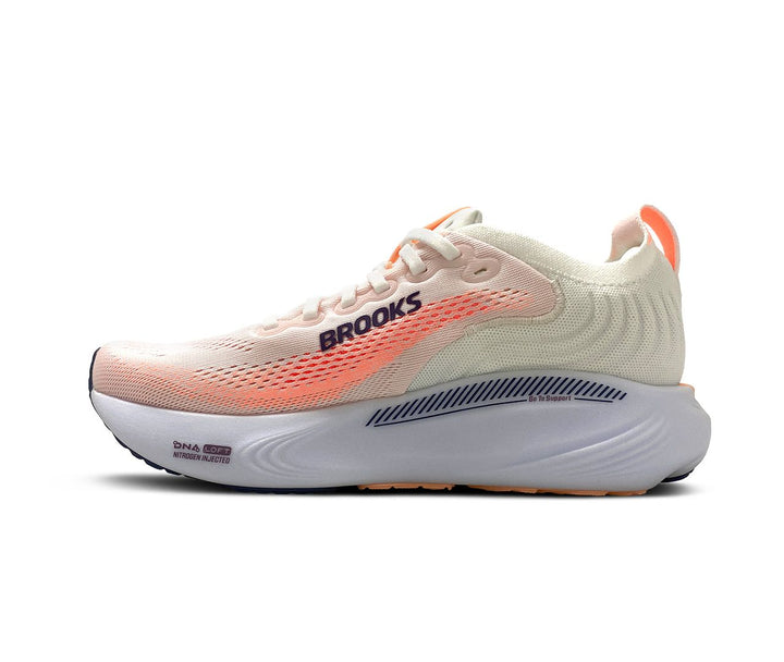 BROOKS ADRENALINE GTS 25 (B) Womens Oyster Mushroom/ Grape