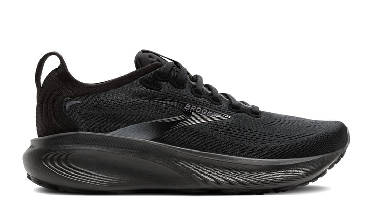 BROOKS Womens ADRENALINE GTS 25 (B) Black/ Black/ Ebony