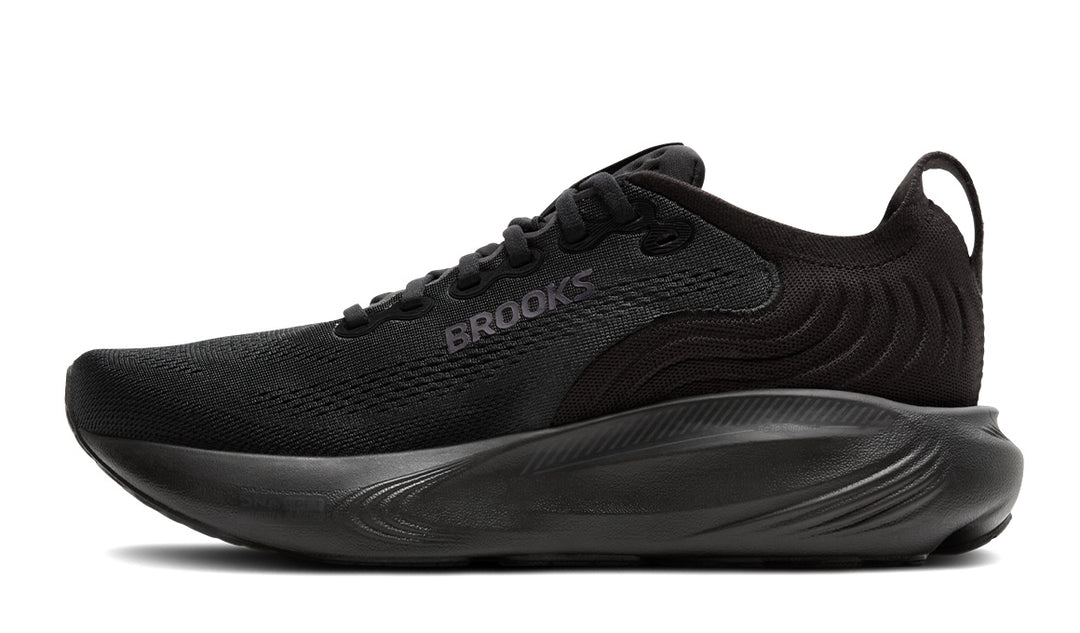 BROOKS Womens ADRENALINE GTS 25 (B) Black/ Black/ Ebony