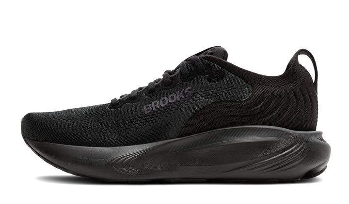 BROOKS Womens ADRENALINE GTS 25 (B) Black/ Black/ Ebony
